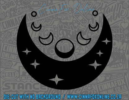 Moon-Moon Phase Decal