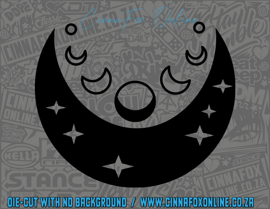 Moon-Moon Phase Decal