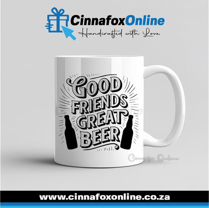 Good Friends Great Beer Mug 02