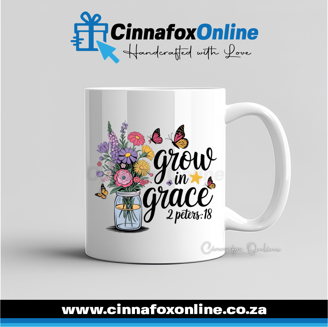 Grow In Grace Mug
