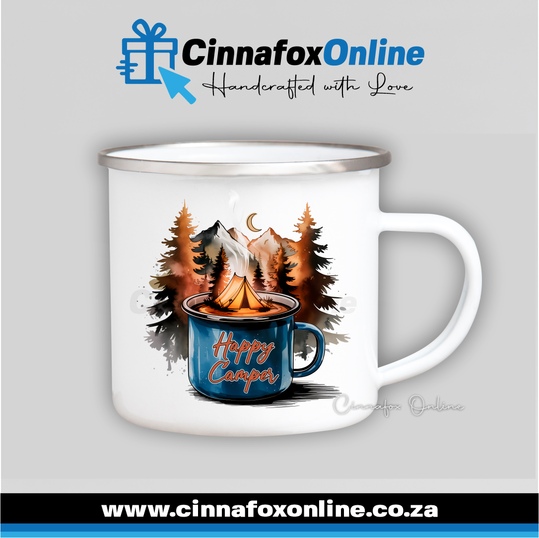 Happy Camber Metal Mug