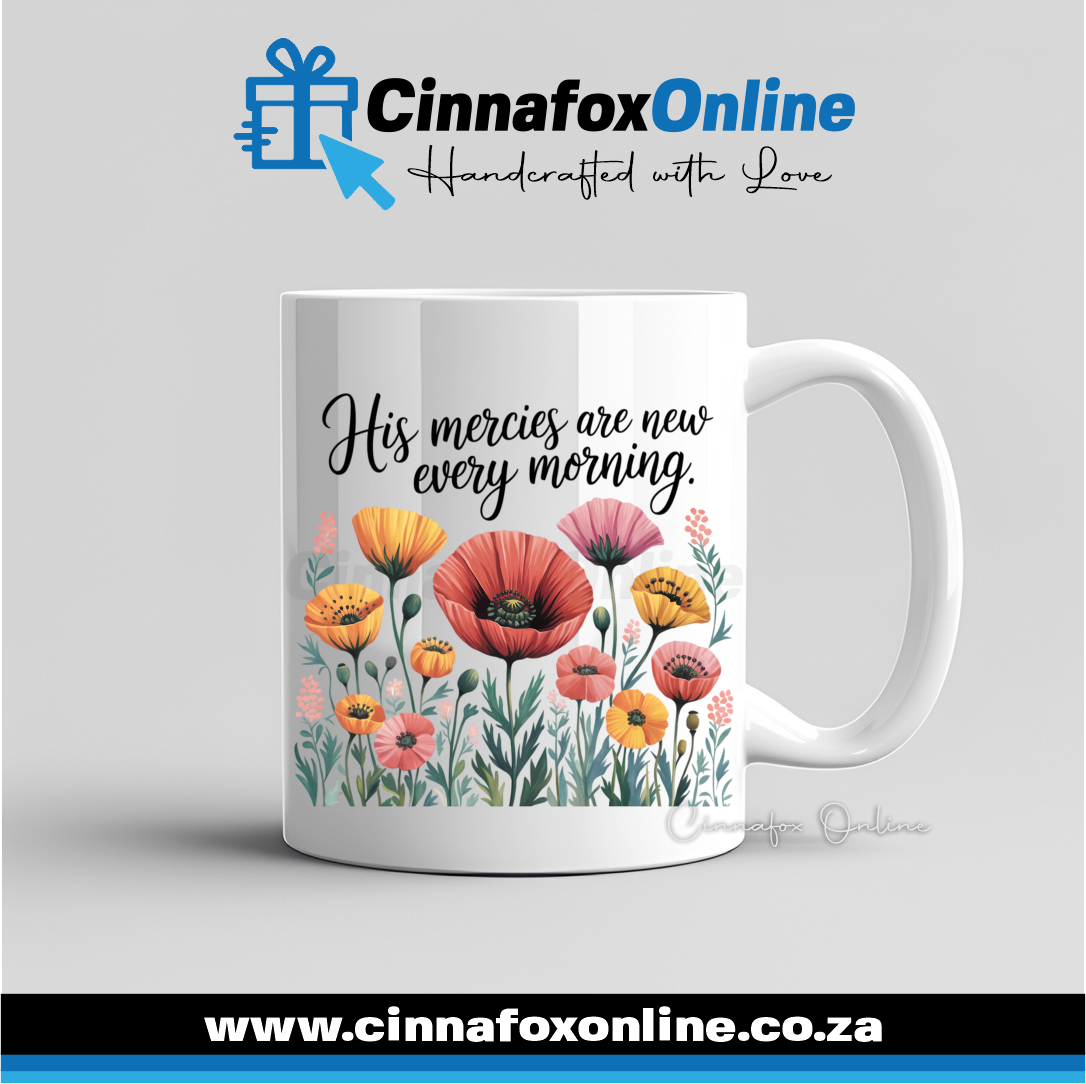 His Mercies Are New Every Morning Mug