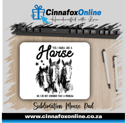 Horse Text House Pad