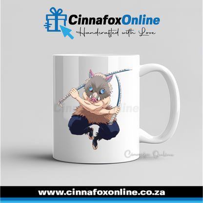 Inosuke Hashibira Demon Slayer Mug