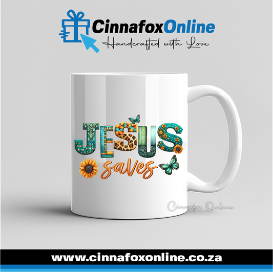 Jesus Saves Mug