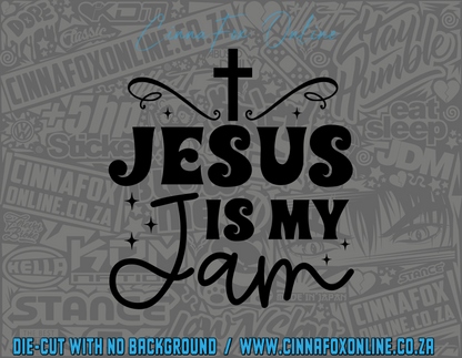 Jesus Is My Jam Decal