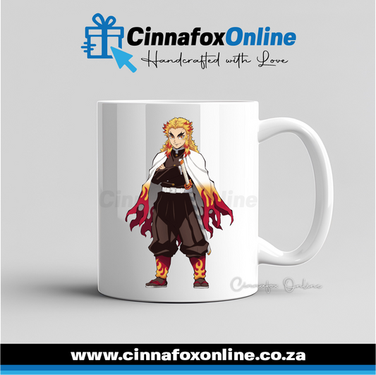 Kyojuro Rengoku 02 Demon Slayer Mug
