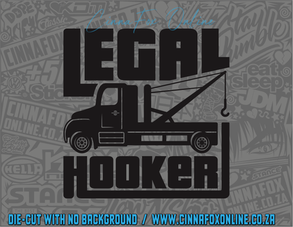 Legal Hooker Decal