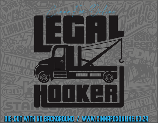 Legal Hooker Decal