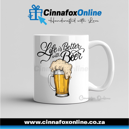 Life Is Better With Beer 02 Mug