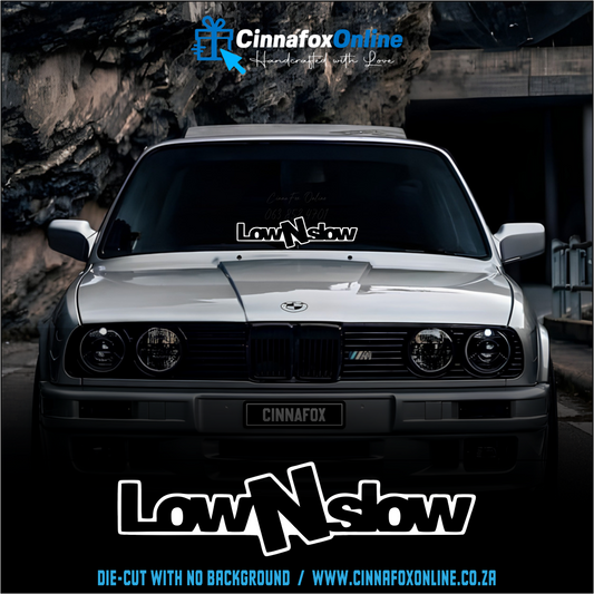 Low N Slow Outline Decal