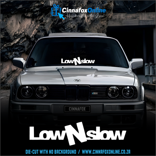 Low N Slow Solid Decal