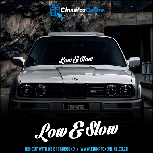 Low & Slow Solid 02 Decal