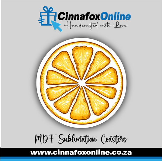 MDF Lemon 02 Coaster