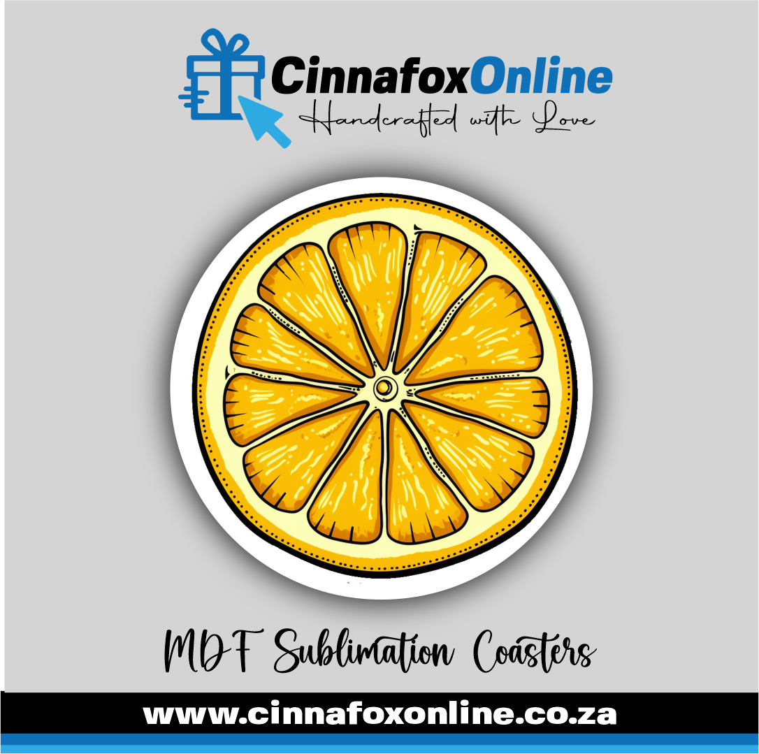 MDF Lemon 03 Coaster