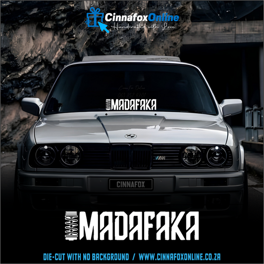 Madafaka Decal