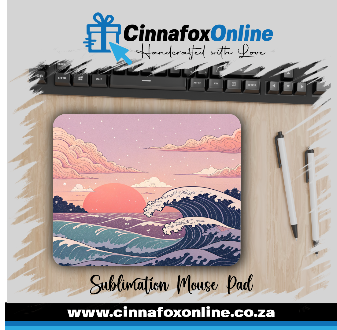 Ocean Sunset Mouse Pad