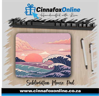 Ocean Sunset Mouse Pad