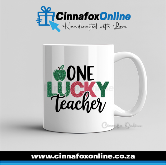 One Lucky Teacher 02 Mug