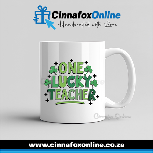 One Lucky Teacher 03 Mug