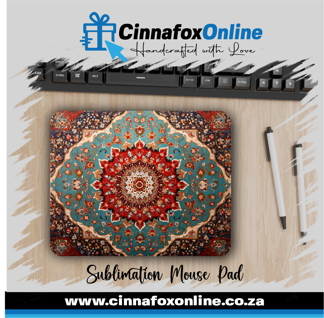 Persian Carpet AI Mouse Pad