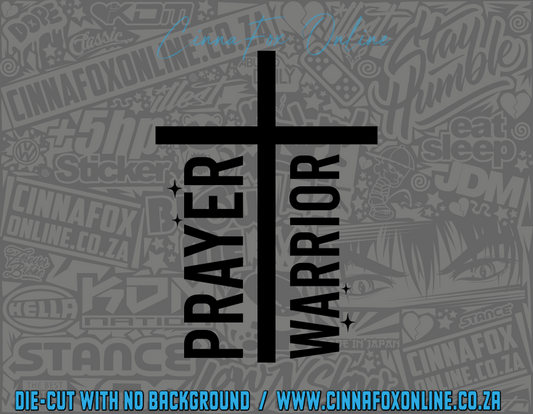 Prayer Warrior Decal