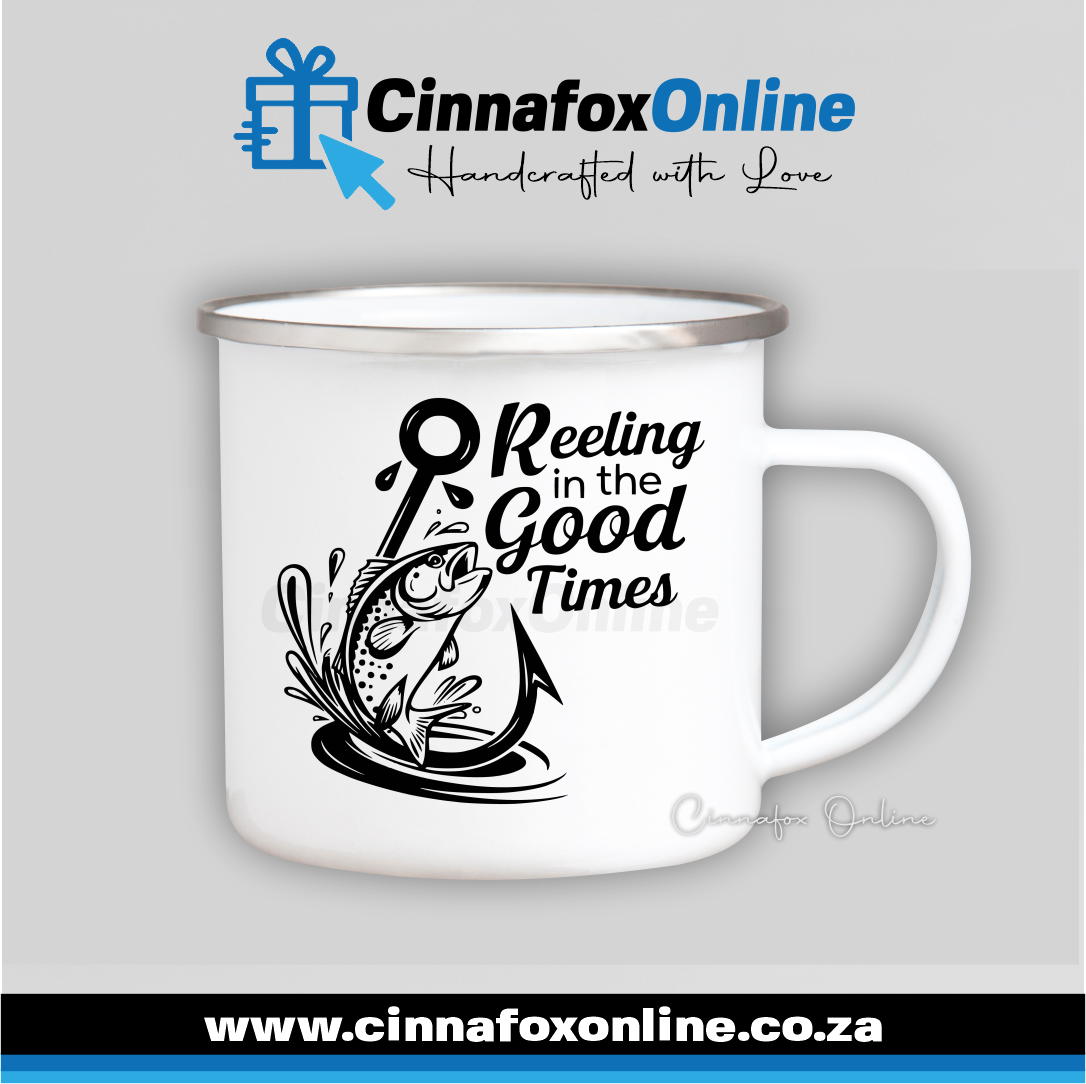 Reeling In The Good Times Metal Mug