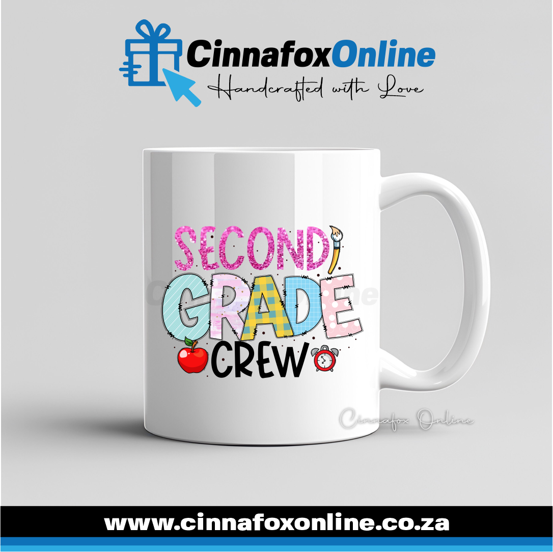 Second Grade Crew Mug