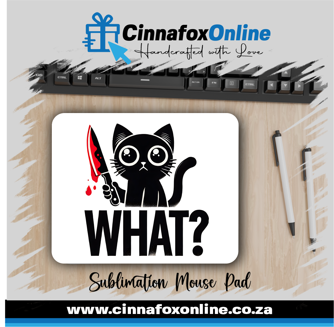 Killer Cat Mouse Pad