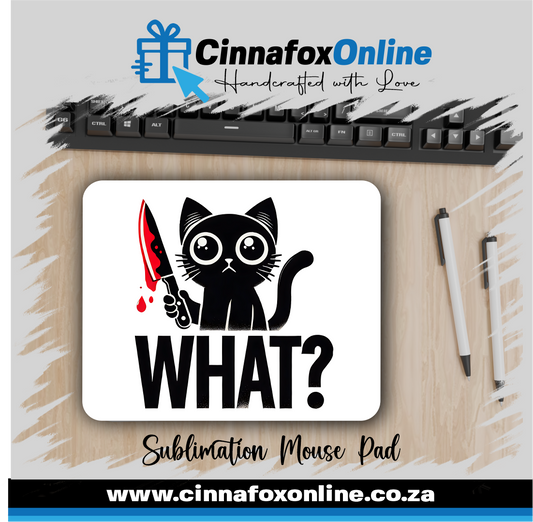 Killer Cat Mouse Pad