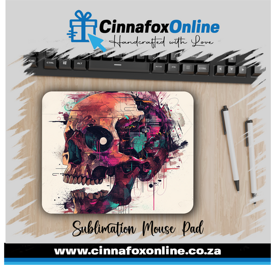 Skull Mouse Pad 01