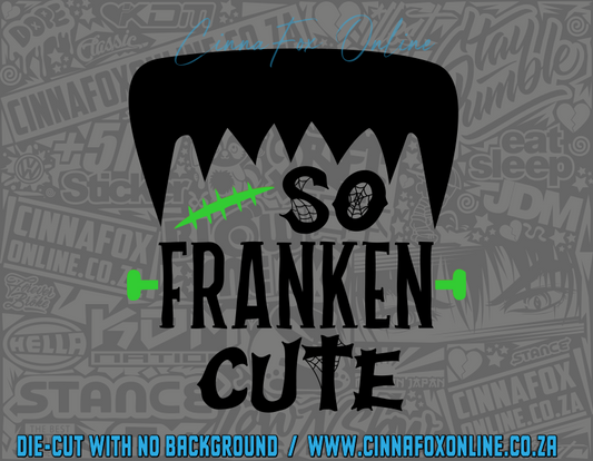 So Franken Cute Decal