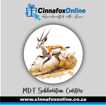 SpringBok Round Coaster