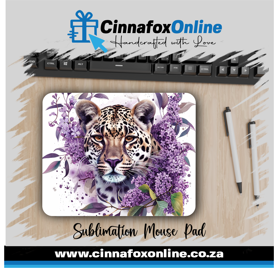 Floral Wild Mouse Pad