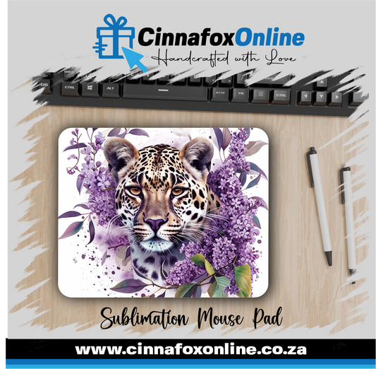 Floral Wild Mouse Pad