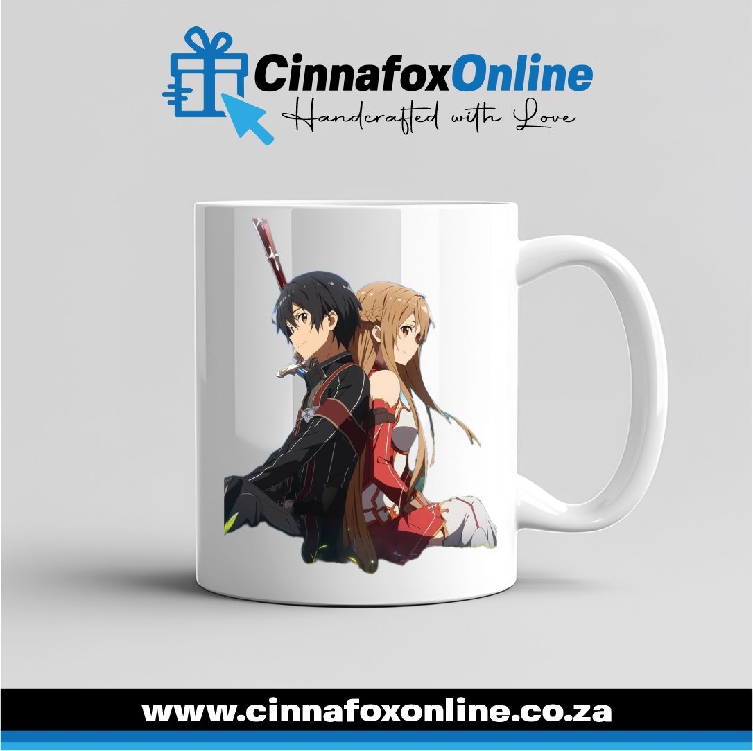 Sword Art Online Kirito and Asuna Mug