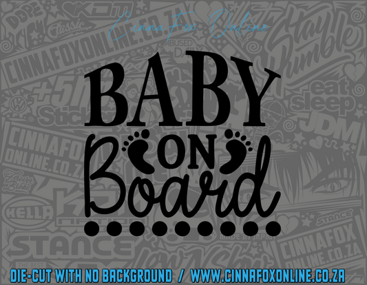 Baby On Board 07 Decal