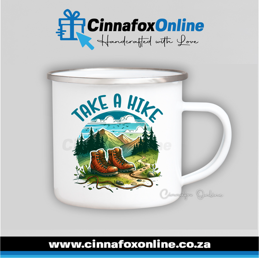 Take A Hike Metal Mug