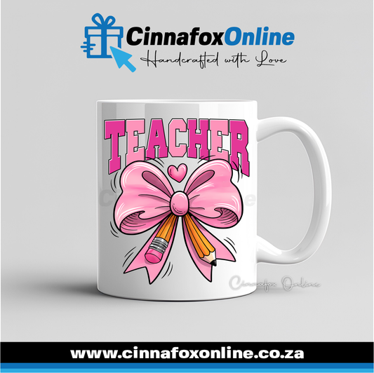 Teacher Bow Mug