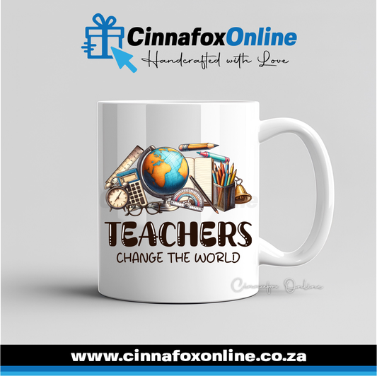 Teachers Change The World 02 Mug