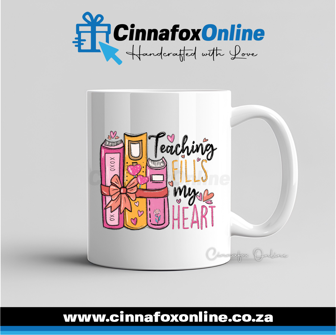 Teaching Fills My Heart Mug