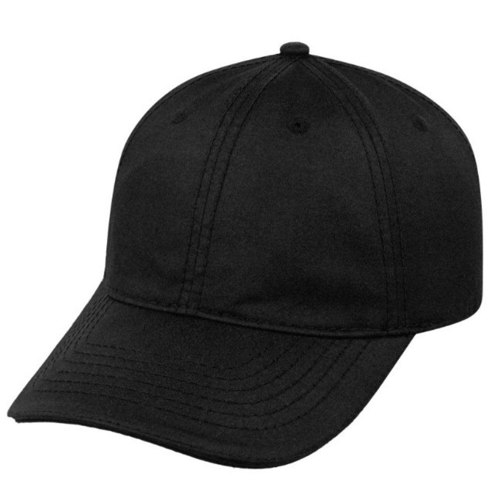Washed Oil Skin 6 panel Cap