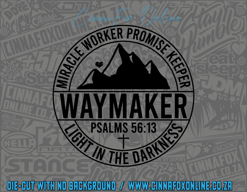 Miracle Worker Promise Keeper 02 Decal