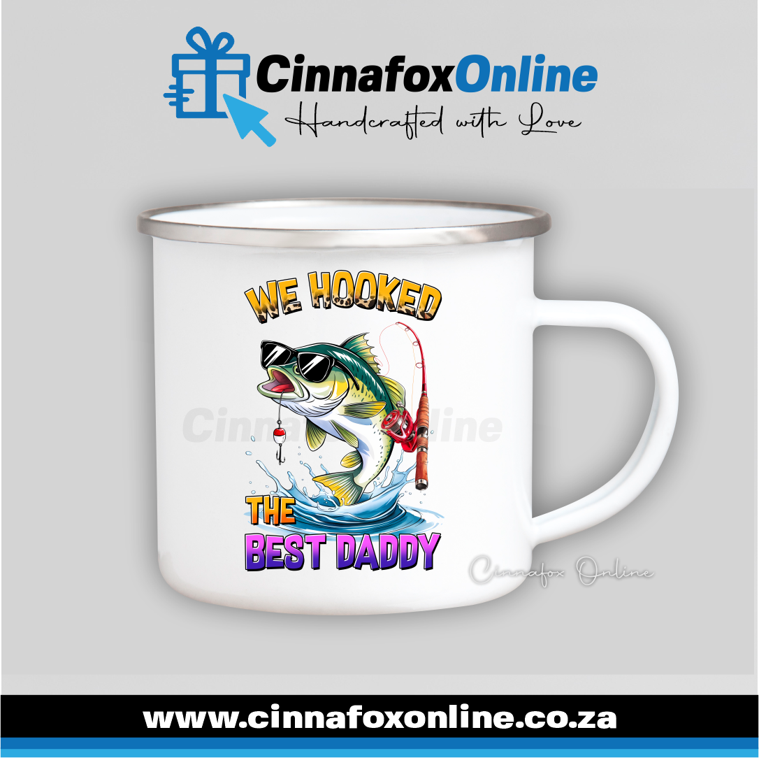We Hooked The Best Daddy Metal Mug