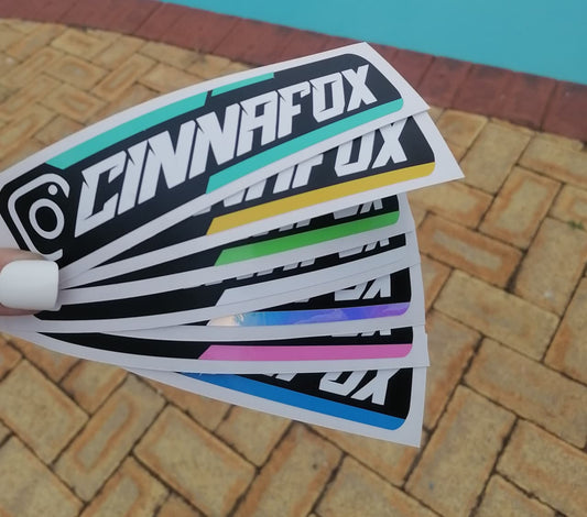 Insta Social Tag 10 Pack - Colour Shift