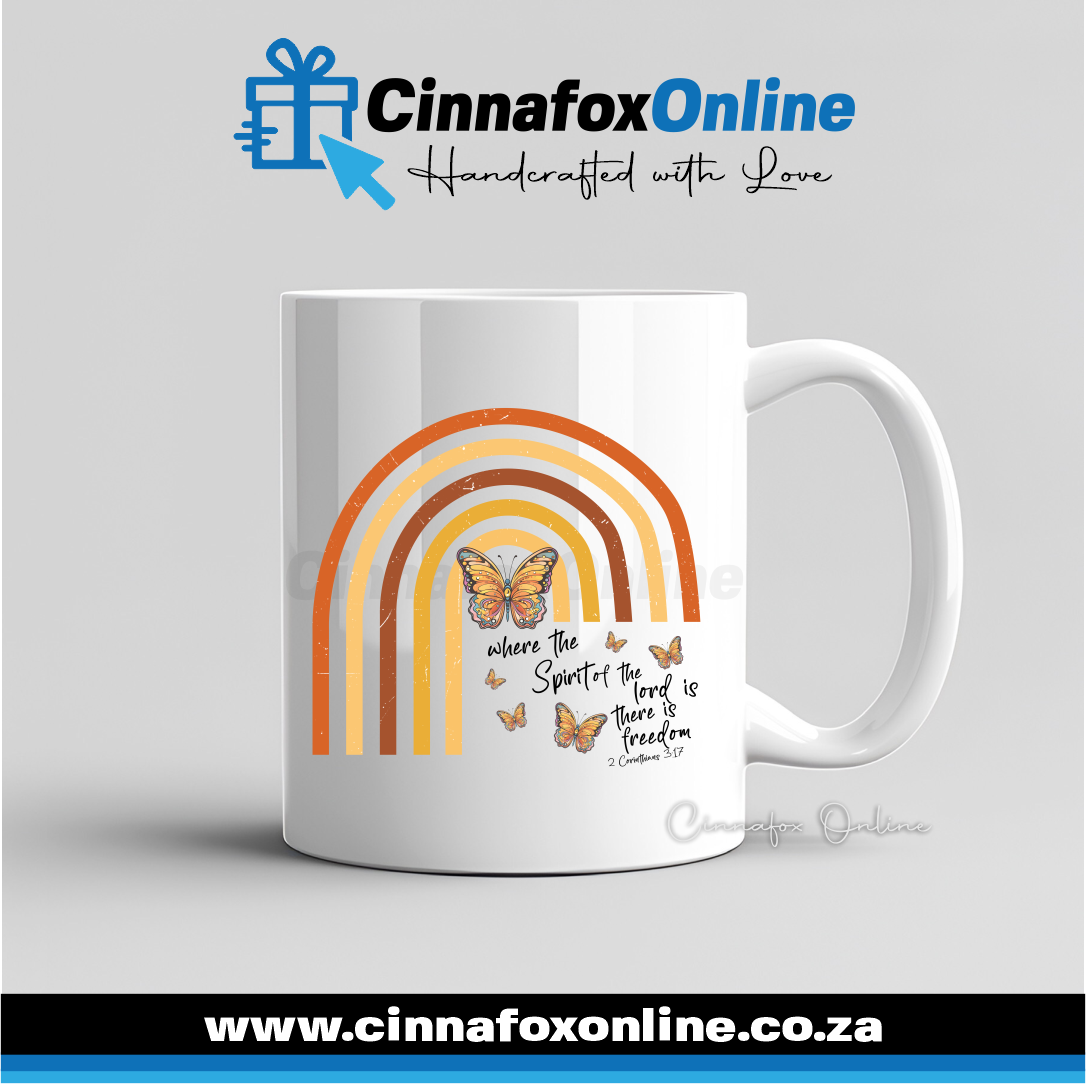 Where The Spirit Of The Lord Is There Is Freedom Mug