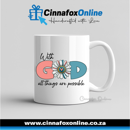 With God All Things Are Possible 03 Mug