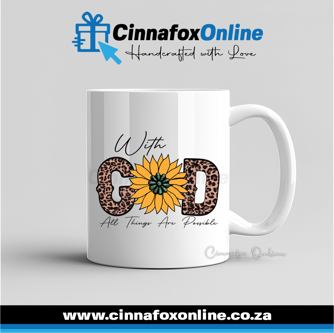 With God All Things Are Possible Mug
