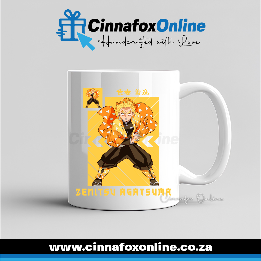 Zenitsu Agatsuma 02 Demon Slayer Mug