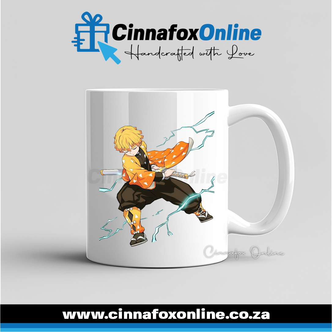 Zenitsu Agatsuma Demon Slayer Mug